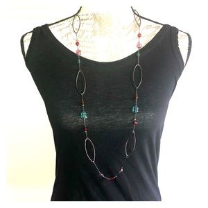 NY & Co. Long Chain Necklace